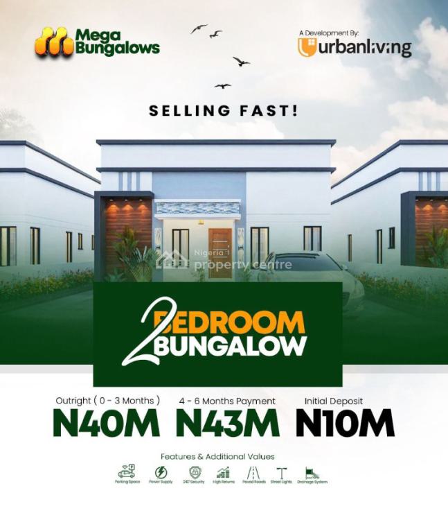 Spacious 3  Bedroom Mega Bungalows in The Heart of Epe Ketu, Ketu, Epe, Lagos, Detached Bungalow for Sale