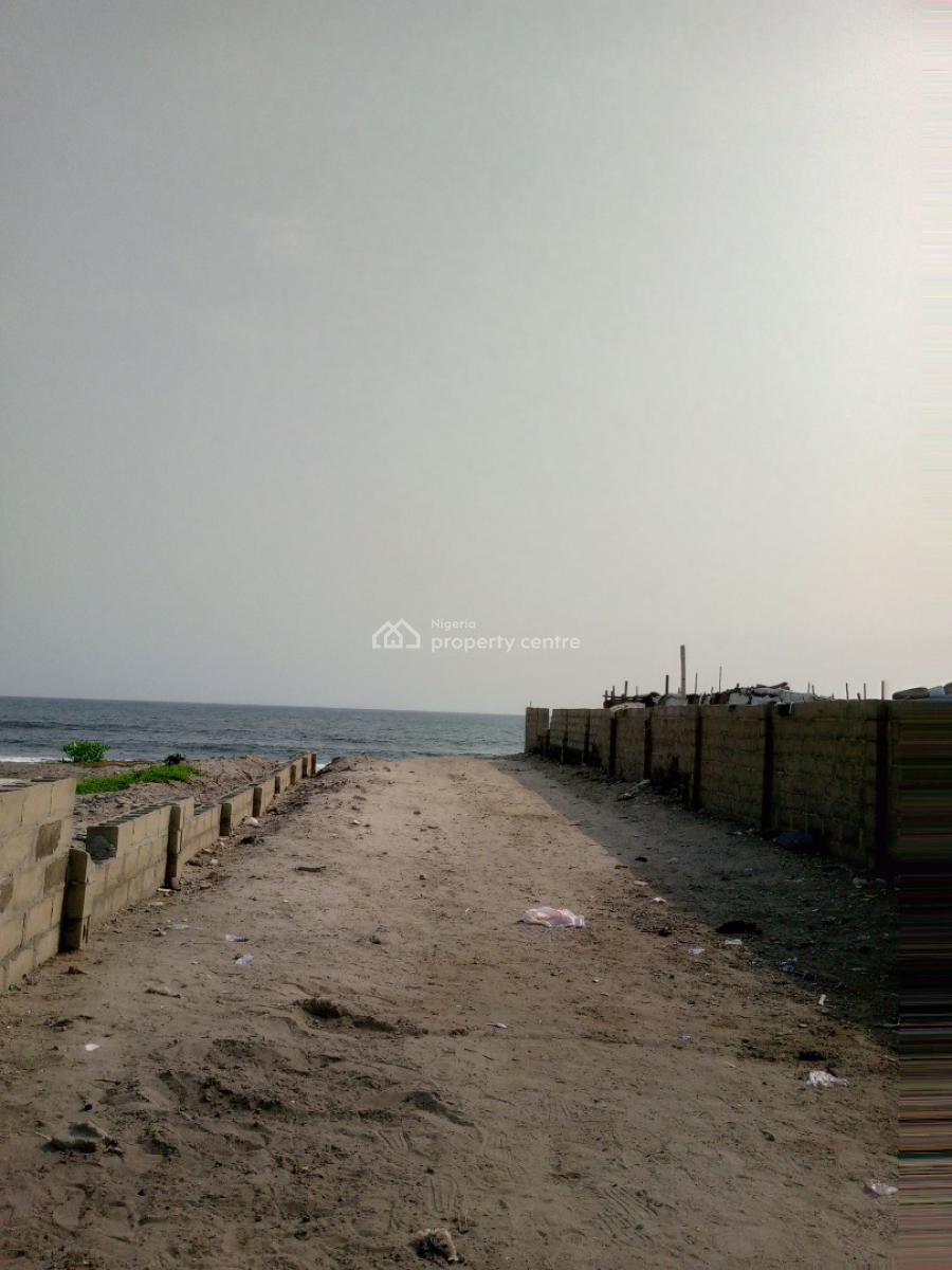 Bare Land on The Beach Water Front, Lekki Miami Beach Hotel Road, Ogombo, Ajah, Lagos, Mixed-use Land for Sale