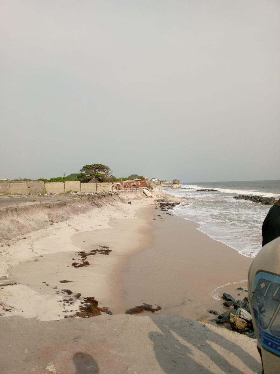 Bare Land on The Beach Water Front, Lekki Miami Beach Hotel Road, Ogombo, Ajah, Lagos, Mixed-use Land for Sale