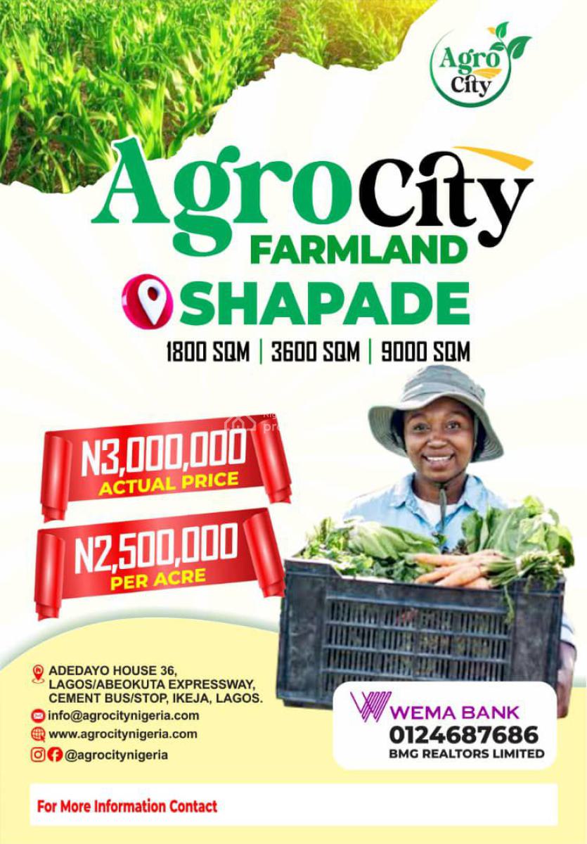 Farm Land Available for Smart Investors, Shapade, After Shagamu Interchange, Sagamu, Ogun, Commercial Land for Sale