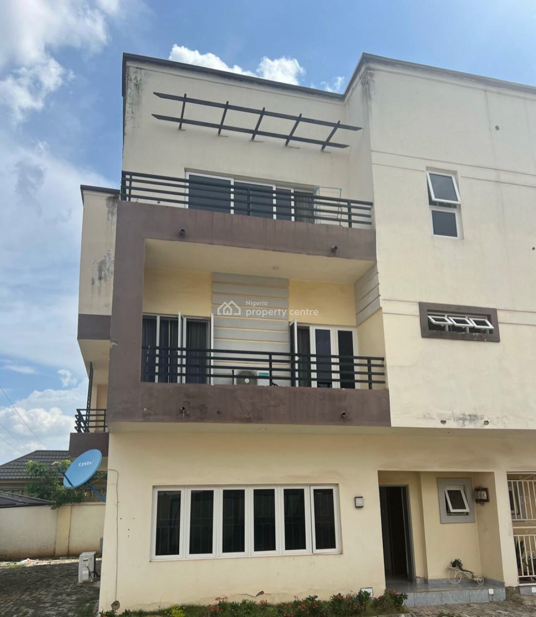 4 Bedroom Terrace Duplex, Iec Crescent, Near American International School, Durumi, Abuja, Terraced Duplex for Rent