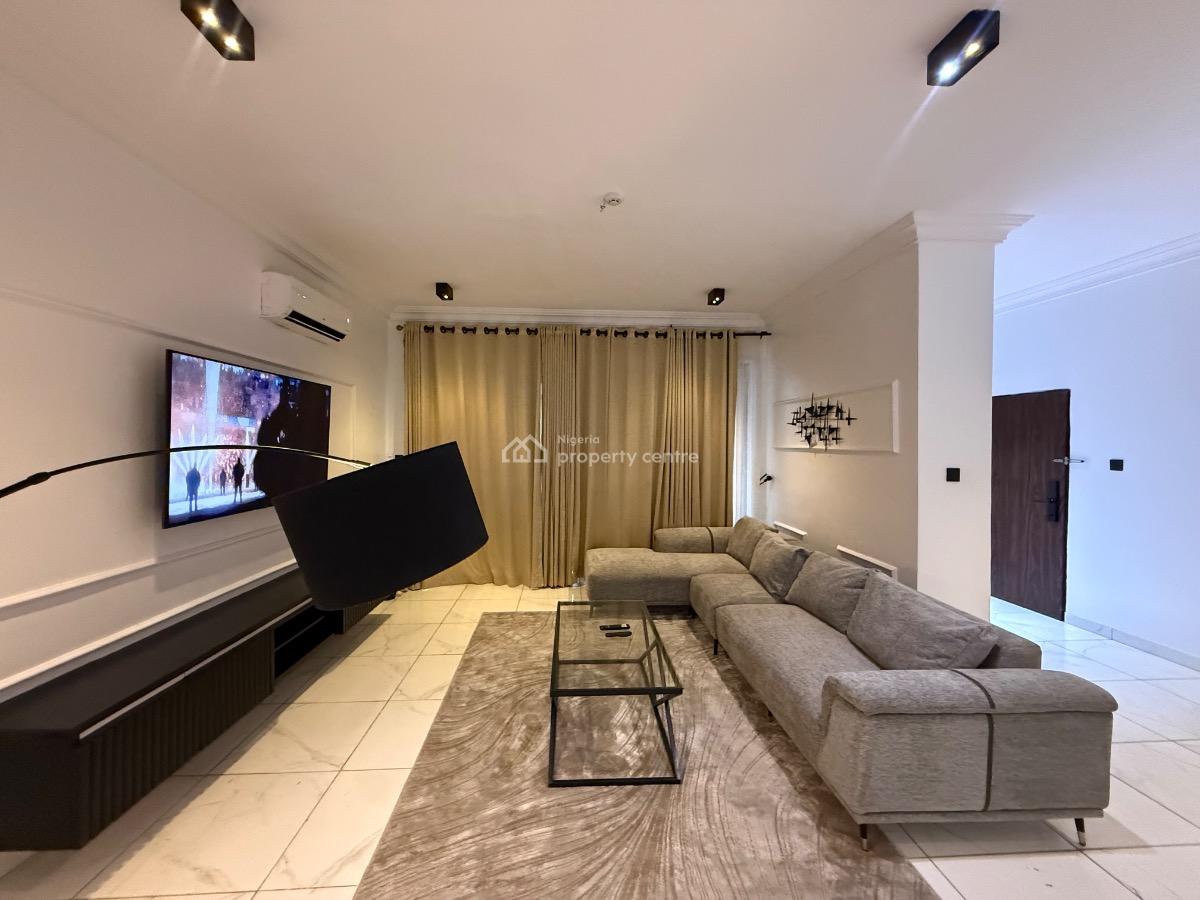 Fully Furnished and Serviced 3 Bedroom Apartment with Maids Room, Victoria Island (vi), Lagos, Flat / Apartment for Rent