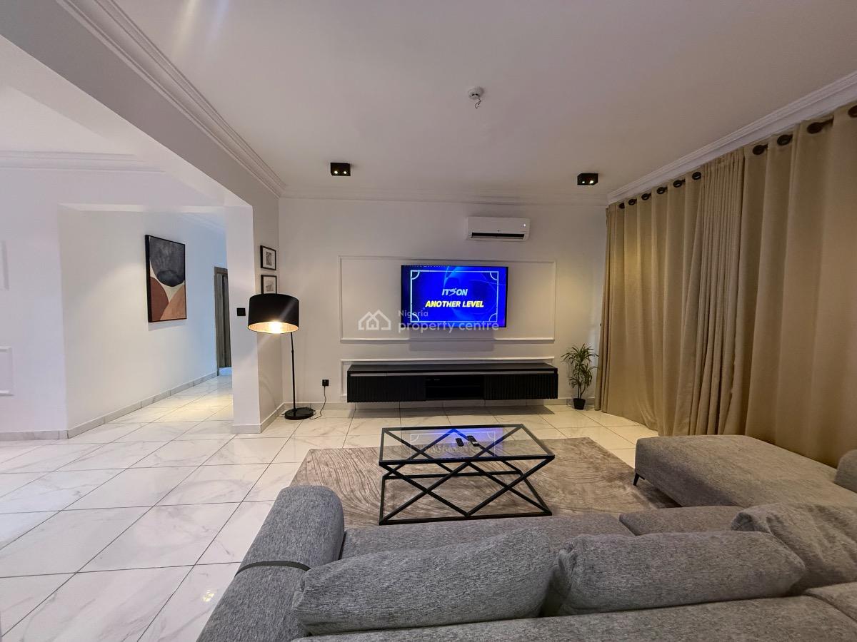 Fully Furnished and Serviced 3 Bedroom Apartment with Maids Room, Victoria Island (vi), Lagos, Flat / Apartment for Rent