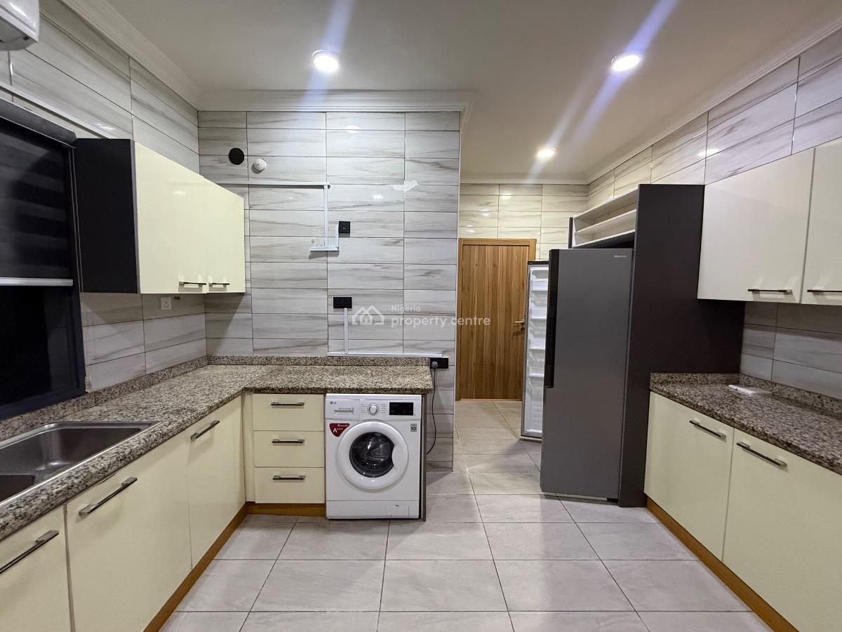 Fully Furnished and Serviced 3 Bedroom Apartment with Maids Room, Victoria Island (vi), Lagos, Flat / Apartment for Rent
