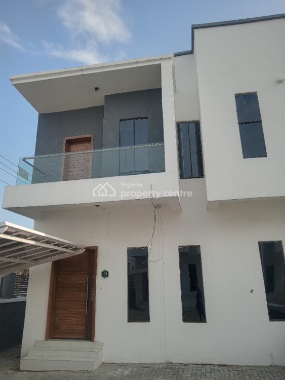 a Luxurious Beautiful 4 Semi Detached Duplex in a Beautiful Area, Chevron, Ikota, Lekki, Lagos, Semi-detached Duplex for Sale