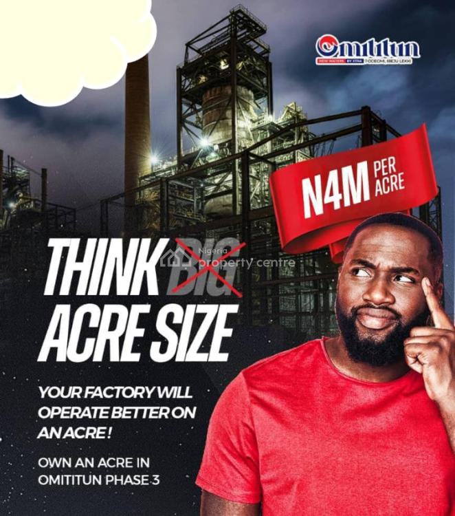 Affordable Land in a Good Location, Omititun(new Water) Estate,, Ode Omi, Ibeju Lekki, Lagos, Mixed-use Land for Sale