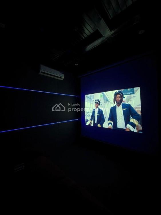 Aesthetically Pleasing 1 Bedroom with Private Cinema, Osapa, Lekki, Lagos, Flat / Apartment Short Let