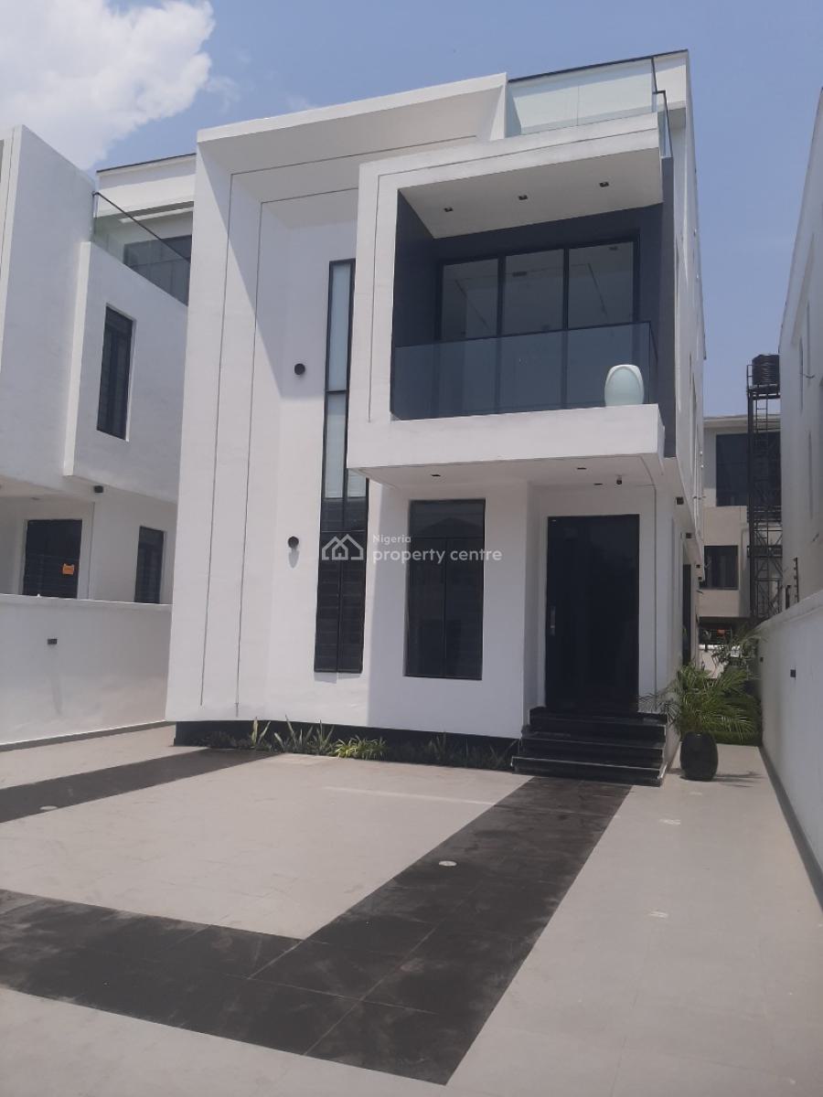2 Units of Brand New 5 Bedroom Detached Duplexes with Rooftop Terrace, Off Admiralty Way, Lekki Phase 1, Lekki, Lagos, Detached Duplex for Sale