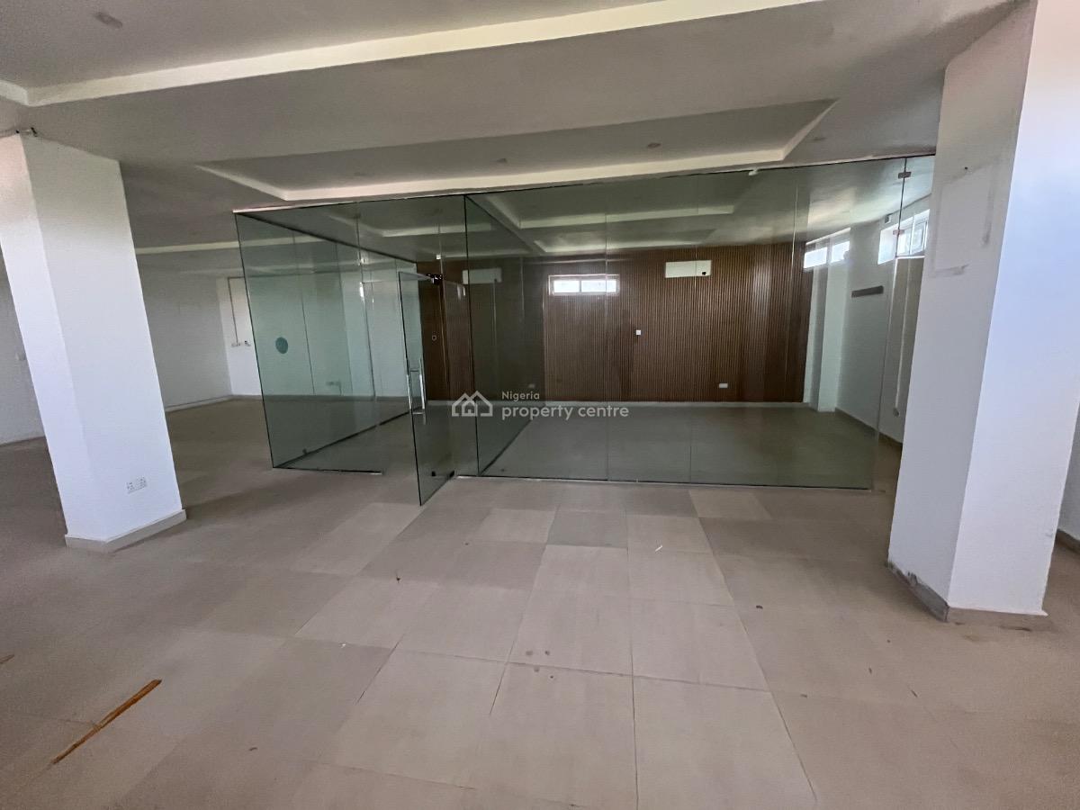 423sqm Office Space, 3 Private Glass Partitioned Offices, 4 Toilets, Jabi, Abuja, Office Space for Rent