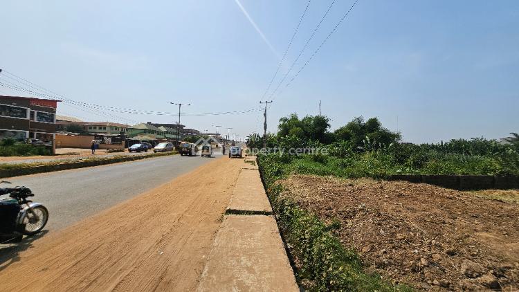 a Plot of Land Facing The Main Road, Oki, Iwo Road, Ibadan, Oyo, Commercial Property for Sale