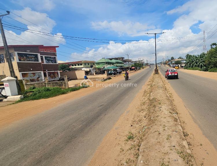 a Plot of Land Facing The Main Road, Oki, Iwo Road, Ibadan, Oyo, Commercial Property for Sale