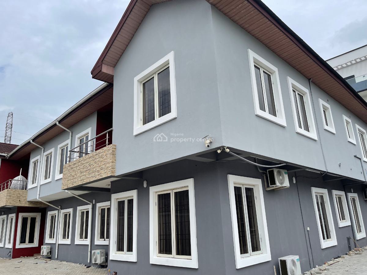 4 Bedroom Semi Detached House + 1 Bq, Royal Palm Drive,, Osborne, Ikoyi, Lagos, Semi-detached Duplex for Rent