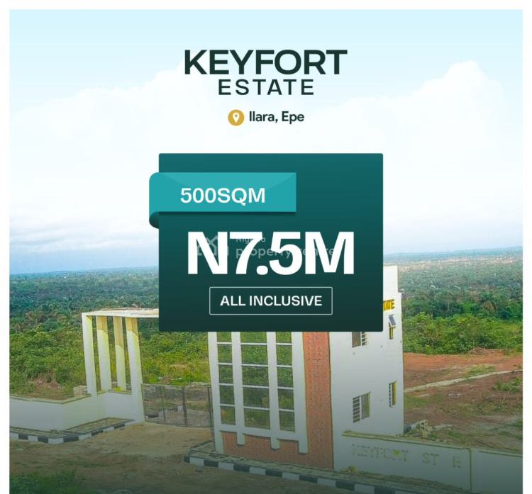 Affordable Land, Keyfort Estate, Ilara, Epe, Lagos, Residential Land for Sale