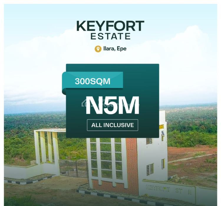 Affordable Land, Keyfort Estate, Ilara, Epe, Lagos, Residential Land for Sale