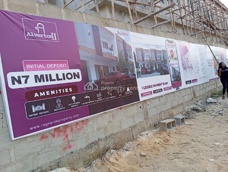 The Alverton Ii Terrace Duplexes, Alverton Ii Terraces, Inside Ajayi Apata Estate, Sangotedo, Ajah, Lagos, Terraced Duplex for Sale