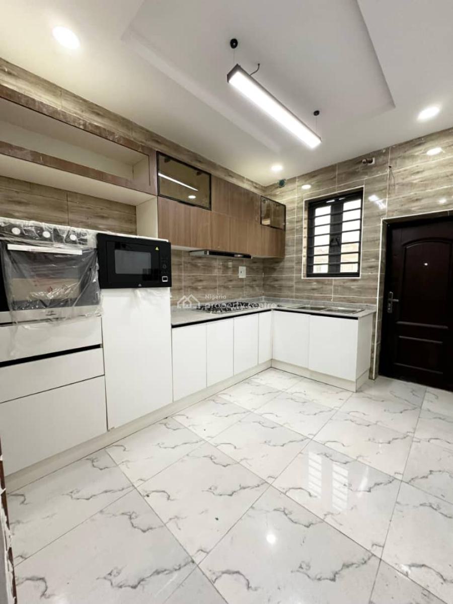 Newly Built Contemporary 4 Bedrooms Terrace, Chevron Drive, Chevron, Lekki, Lagos, Terraced Duplex for Sale