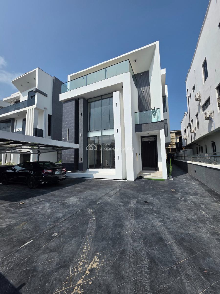 Luxury 5 Bedroom Detached Duplex with Swimming Pool + Cinema, Lekki County Homes Estate, Ikota, Lekki, Lagos, Detached Duplex for Sale