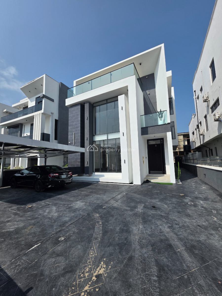 Luxury 5 Bedroom Detached Duplex with Swimming Pool + Cinema, Lekki County Homes Estate, Ikota, Lekki, Lagos, Detached Duplex for Sale