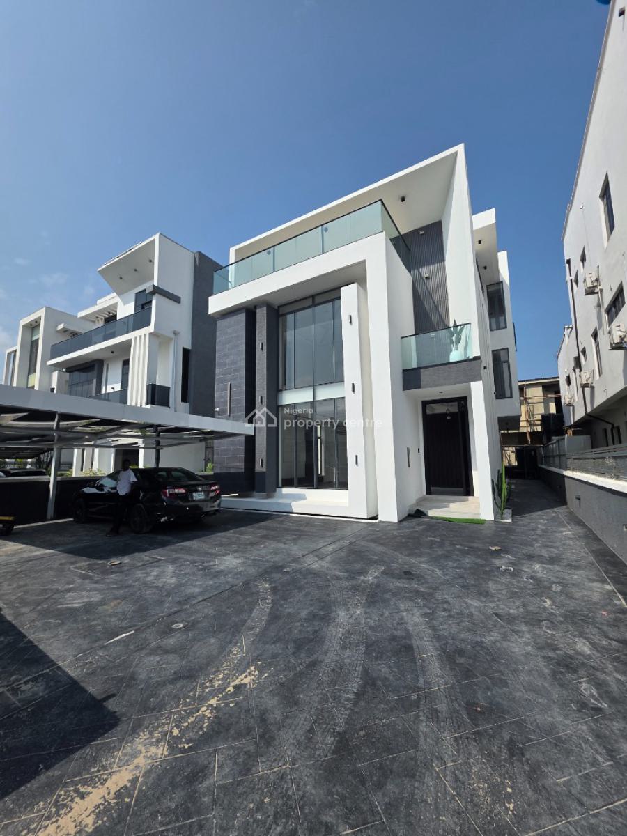 Luxury 5 Bedroom Detached Duplex with Swimming Pool + Cinema, Lekki County Homes Estate, Ikota, Lekki, Lagos, Detached Duplex for Sale