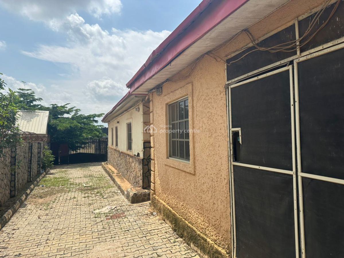 Fully Detached 3 Bedroom Bungalow with 2 Bedroom Bq & Selfcontain, Lokogoma District, Abuja, Detached Bungalow for Sale