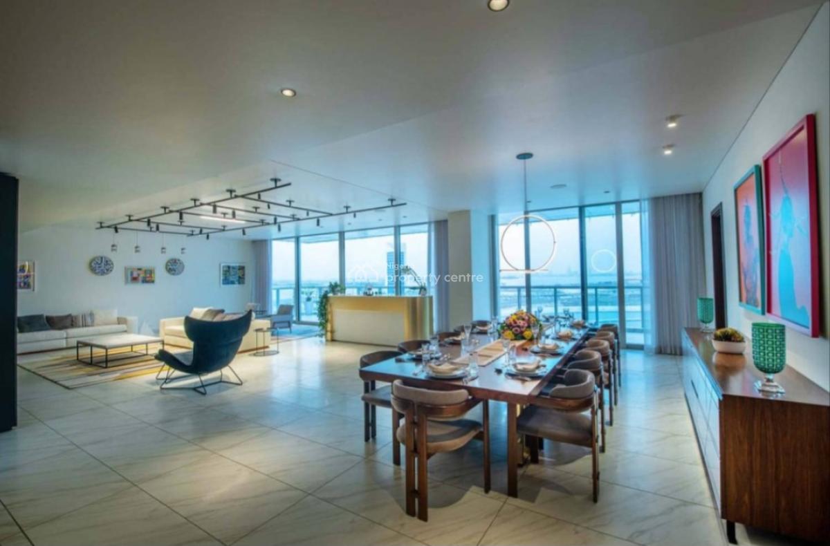 Fully Completed 3 Bedrooms Apartment in a 32 Floors Tower, Marina District, Eko Atlantic City, Lagos, House for Sale