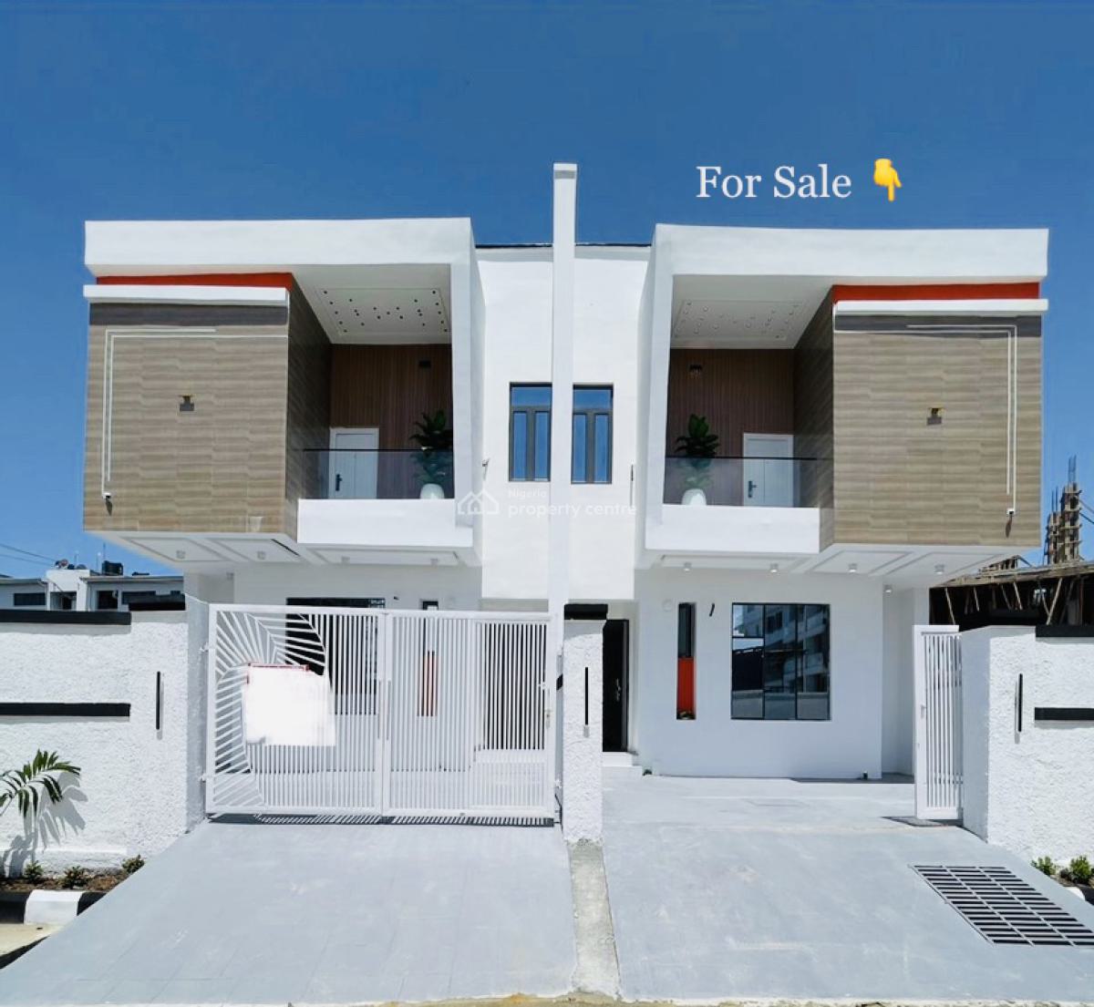 Luxury 4 Bedroom Semi Detached Duplex with Bq, Ikate, Lekki, Lagos, Semi-detached Duplex for Sale