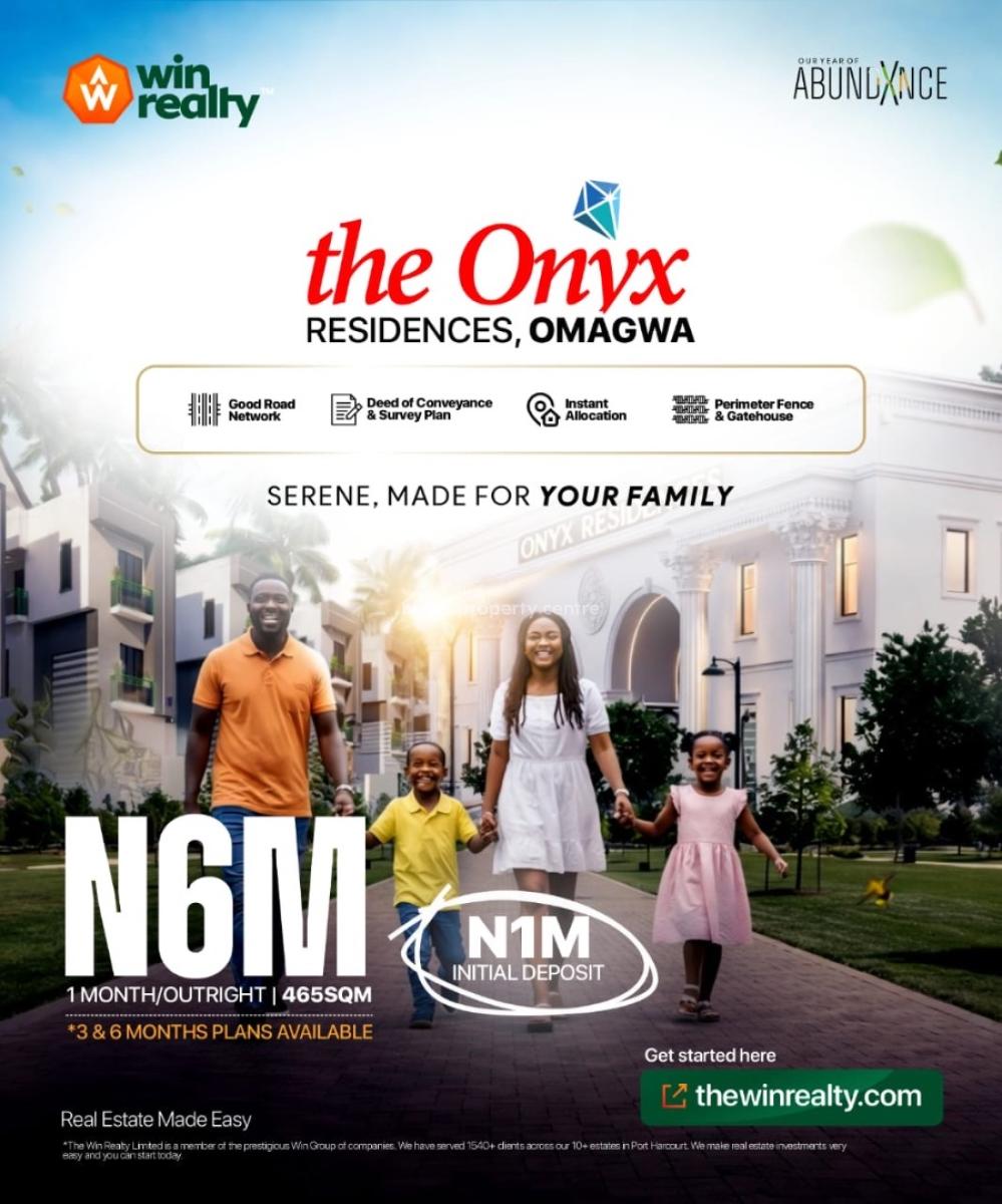 Land, Omagwa, Port Harcourt, Rivers, Residential Land for Sale