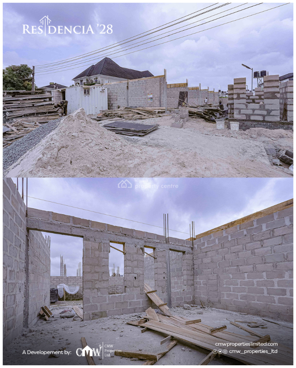 Luxury 3 Bedroom Duplex + Bq, Lekki Scheme 2, Ajah, Lagos, Terraced Duplex for Sale
