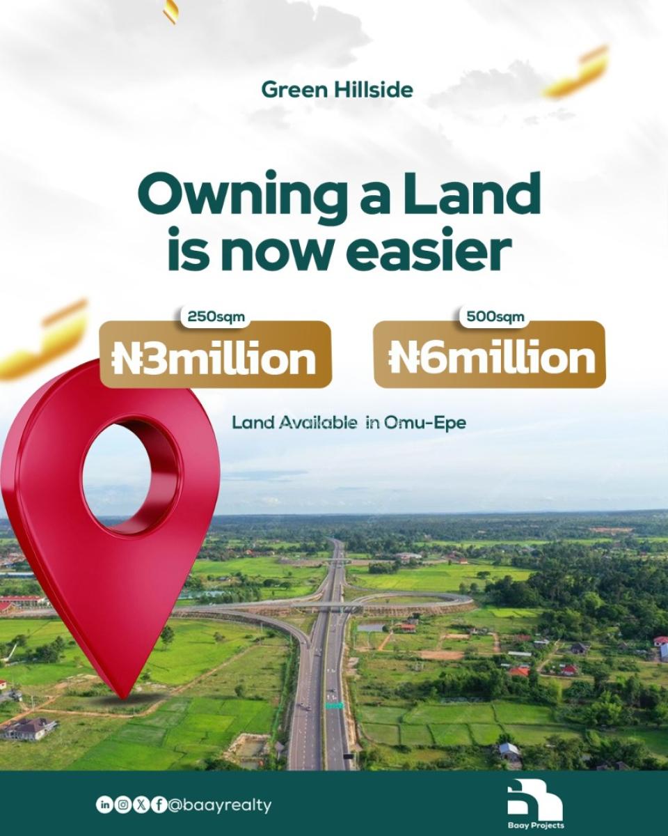 Land, Green Hill Side Omu -ijebu Expressway, Epe, Lagos, Mixed-use Land for Sale