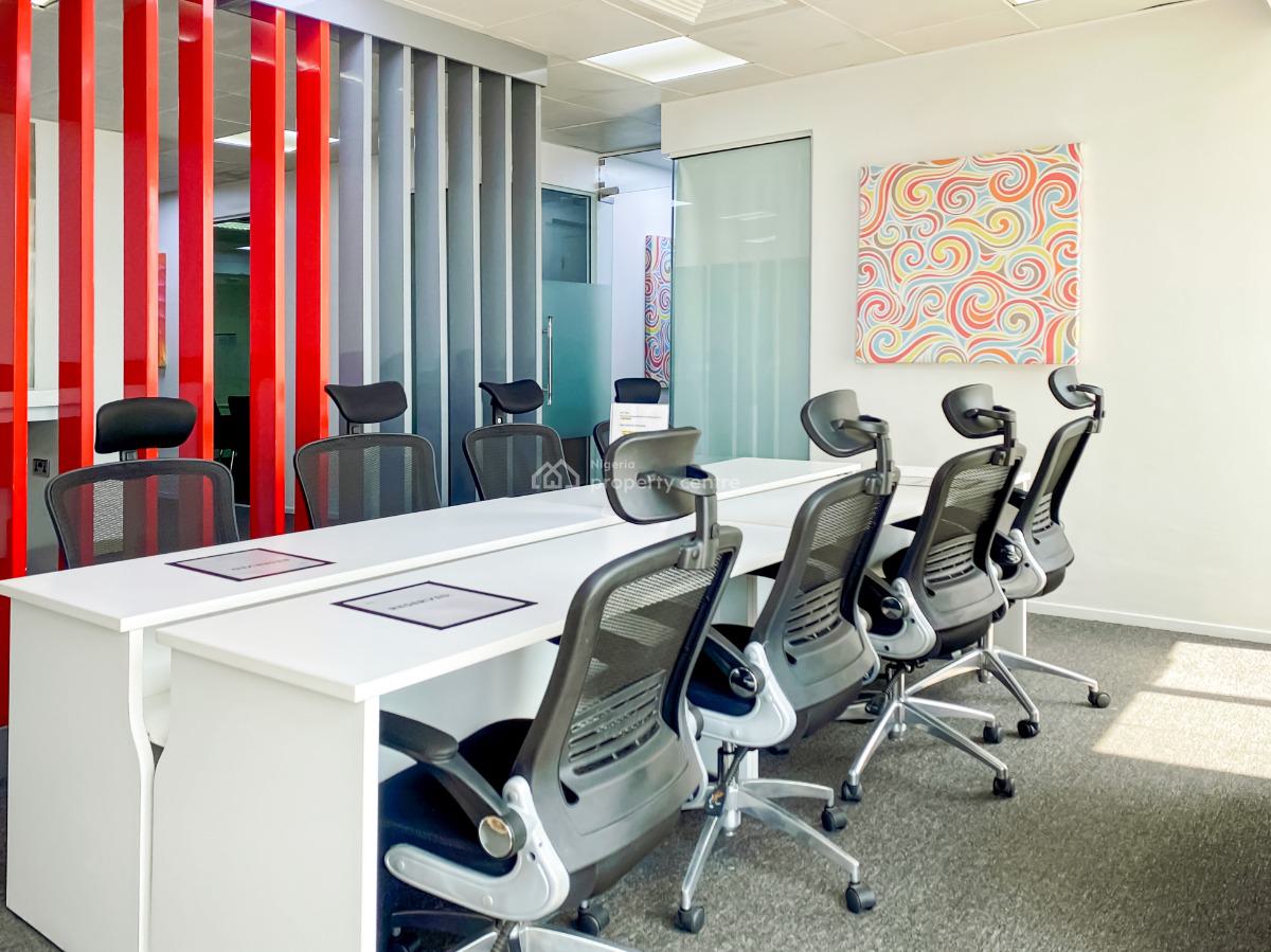 Private Office Space for 4 Persons in Regus Vi Waterfront, 6th Floor, Landmark Towers, 5b, Water Corporation Road, Victoria Island (vi), Lagos, Office Space for Rent