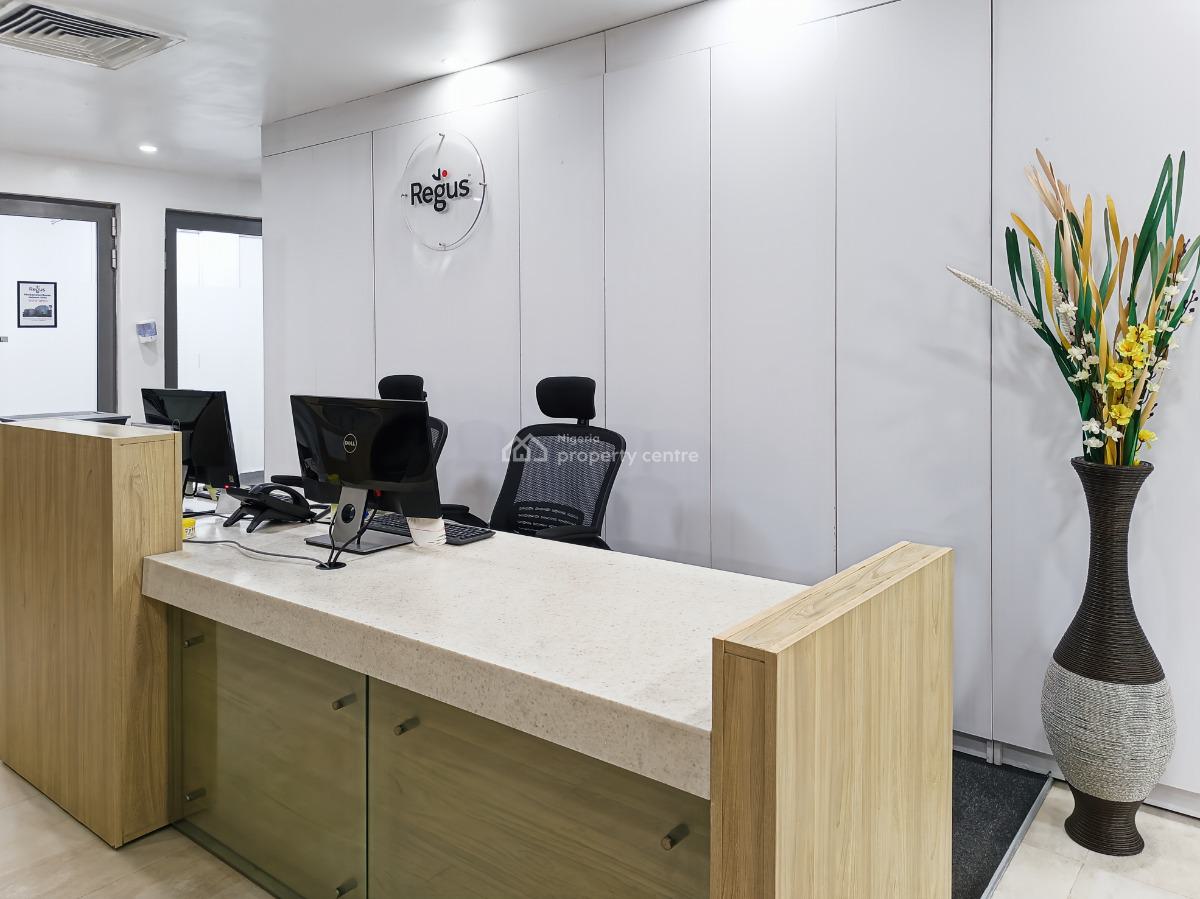 Open Plan Office Space for 10 Persons in Regus Vi Waterfront, 6th Floor, Landmark Towers 5b Water Corporation Road, Victoria Island (vi), Lagos, Office Space for Rent