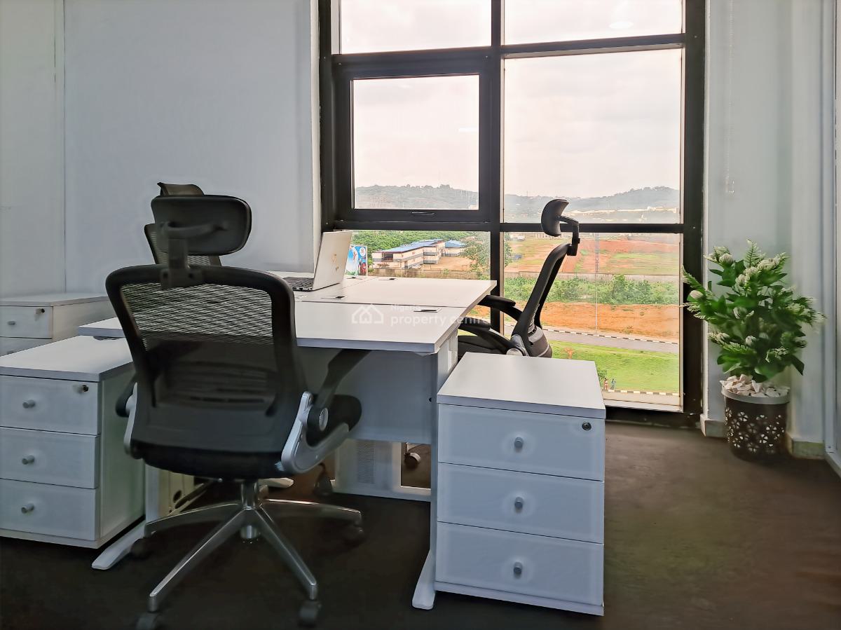 Private Office Space for 2 People in Regus City Centre, 4th Floor, Building Ii, Rivers House, Plot 83 Ralph Shodeinde Street, Central Business District, Abuja, Office Space for Rent