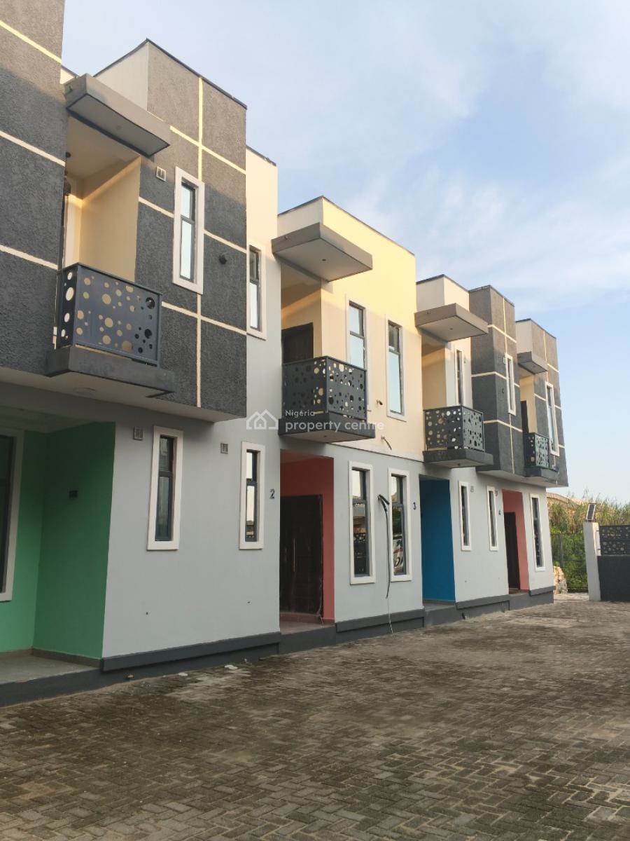 a Newly Built Spacious 2 Bedroom Terraced Duplex with a Small Room., in a Secured on Badore Road, Badore, Ajah, Lagos, Terraced Duplex for Sale
