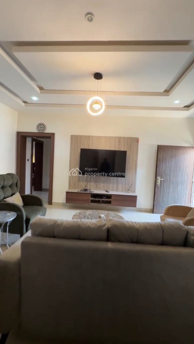 Fully Furnished 2 Bedroom Flat, Main, Wuye, Abuja, Flat / Apartment for Rent