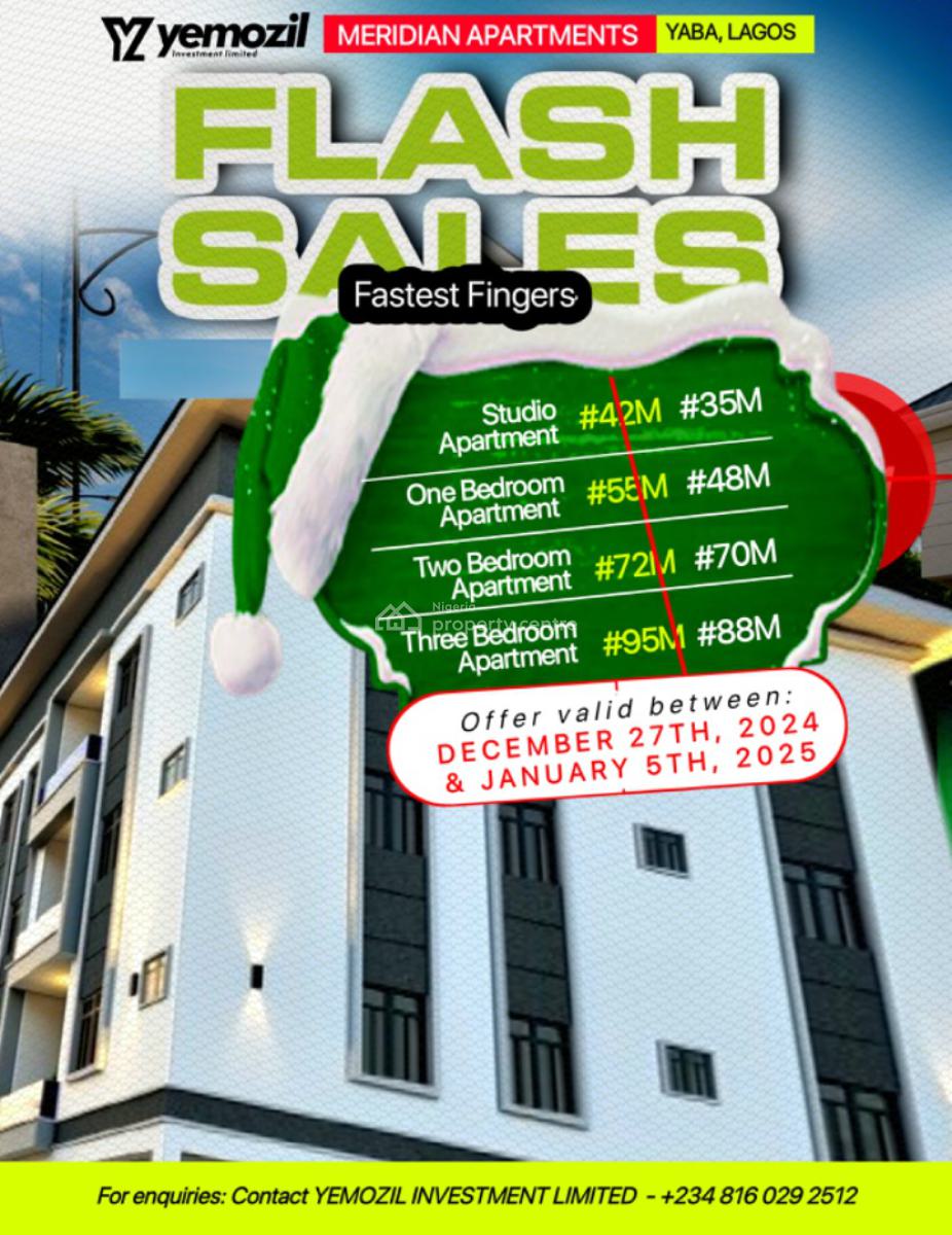 Studio,1,2 and 3 Bedroom Apartment, Off Glover Street Adekunle Yaba, Adekunle, Yaba, Lagos, Flat / Apartment for Sale