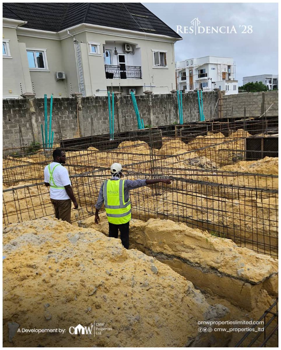 Spacious Luxurious 3 Bedroom Terrace Duplex with Bq  Off Plan Project, Ogombo, Ajah, Lagos, Terraced Duplex for Sale