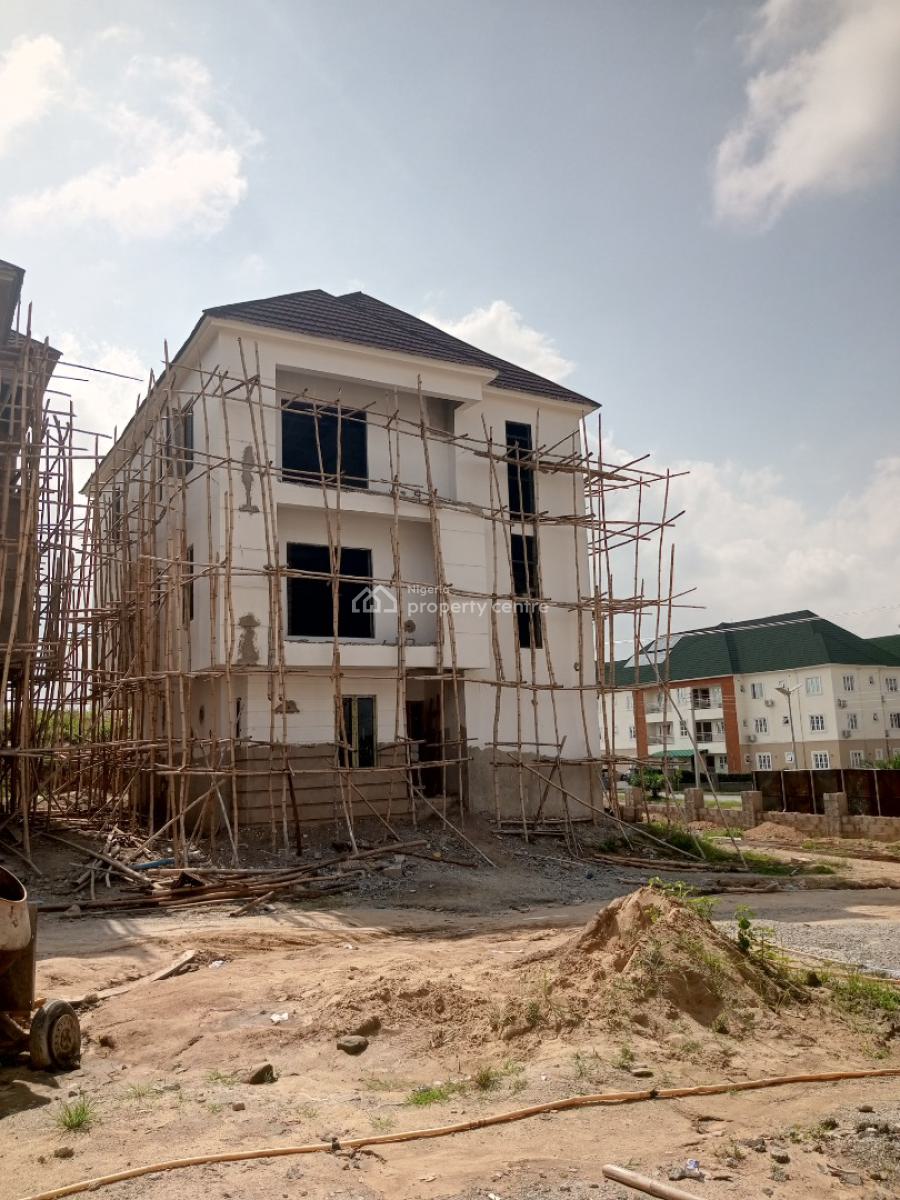 5 Bedrooms Detached Duplex Carcass with 1 Bq, River Park, Lugbe District, Abuja, Detached Duplex for Sale