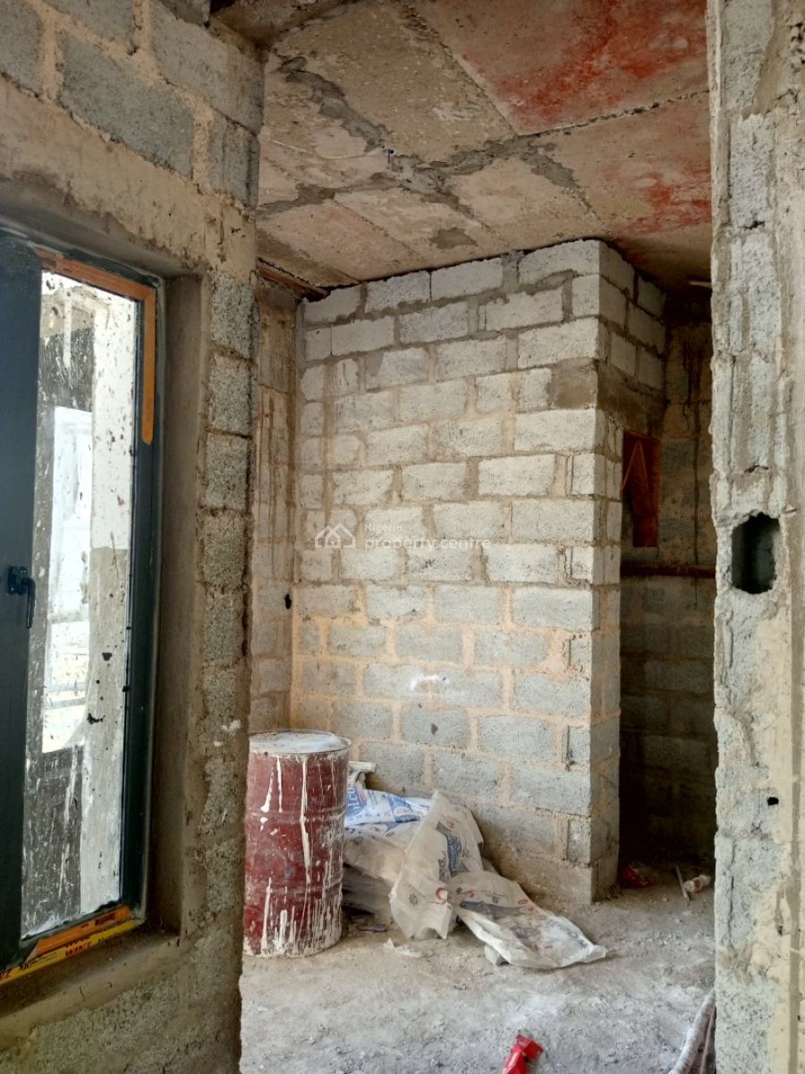 5 Bedrooms Detached Duplex Carcass with 1 Bq, River Park, Lugbe District, Abuja, Detached Duplex for Sale