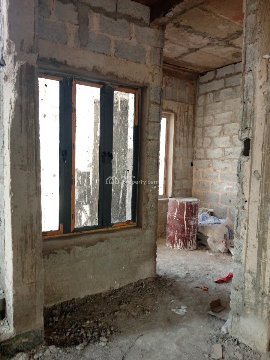 5 Bedrooms Detached Duplex Carcass with 1 Bq, River Park, Lugbe District, Abuja, Detached Duplex for Sale