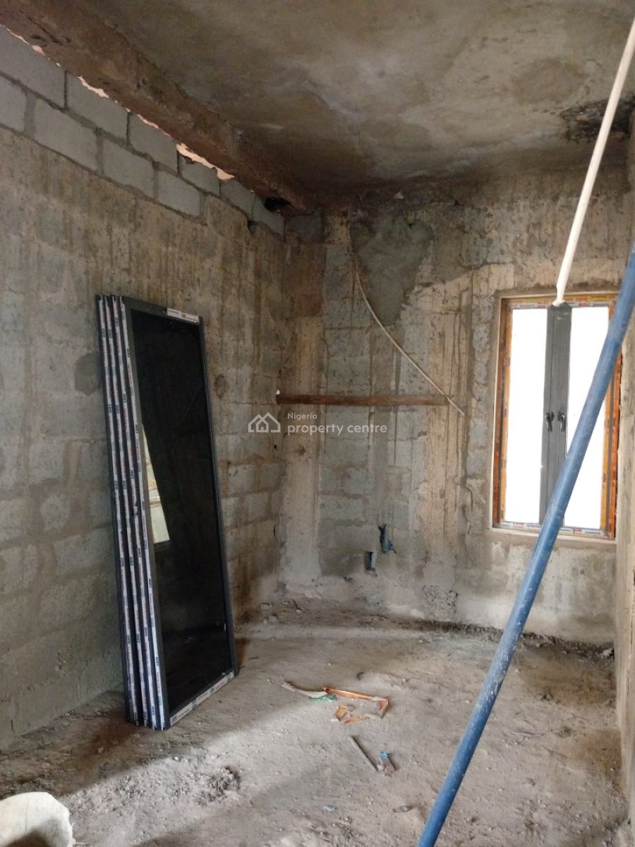 5 Bedrooms Detached Duplex Carcass with 1 Bq, River Park, Lugbe District, Abuja, Detached Duplex for Sale