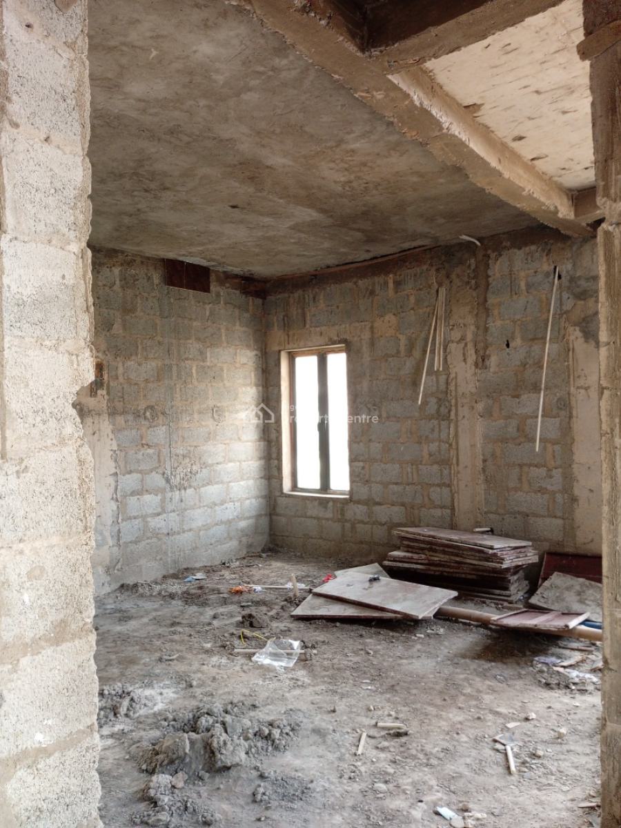 5 Bedrooms Detached Duplex Carcass with 1 Bq, River Park, Lugbe District, Abuja, Detached Duplex for Sale