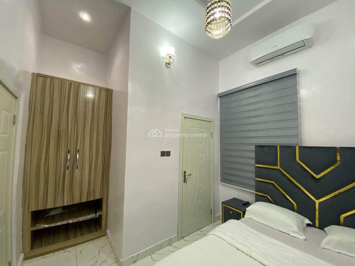 Luxuriously Furnished One Bedroom Apartment, Chevron, Lekki, Lagos, Mini Flat (room and Parlour) for Rent