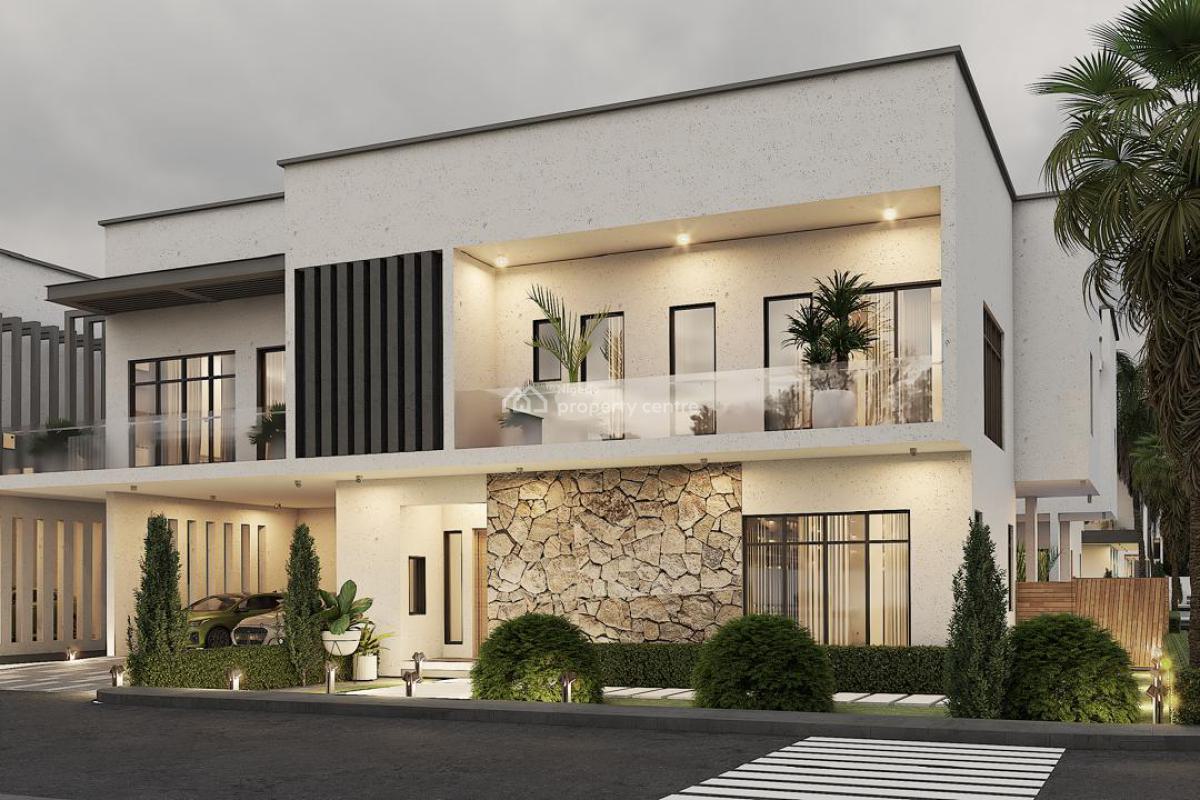 Sunset Villa: 5 Bedroom Detached Duplex, Lagoon District, Lekki Phase 1, Lekki, Lagos, Detached Duplex for Sale