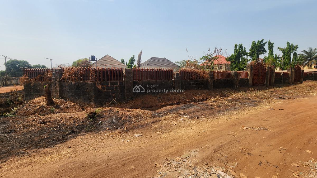 Strategic Fenced & Gated Corner 4 Plots of Land with C of O, Behind Federal Govt Girls College, Independence Layout, Enugu, Enugu, Mixed-use Land for Sale