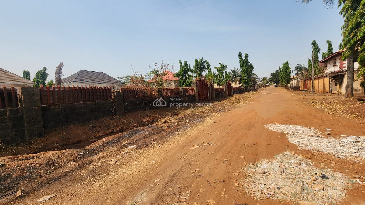 Strategic Fenced & Gated Corner 4 Plots of Land with C of O, Behind Federal Govt Girls College, Independence Layout, Enugu, Enugu, Mixed-use Land for Sale