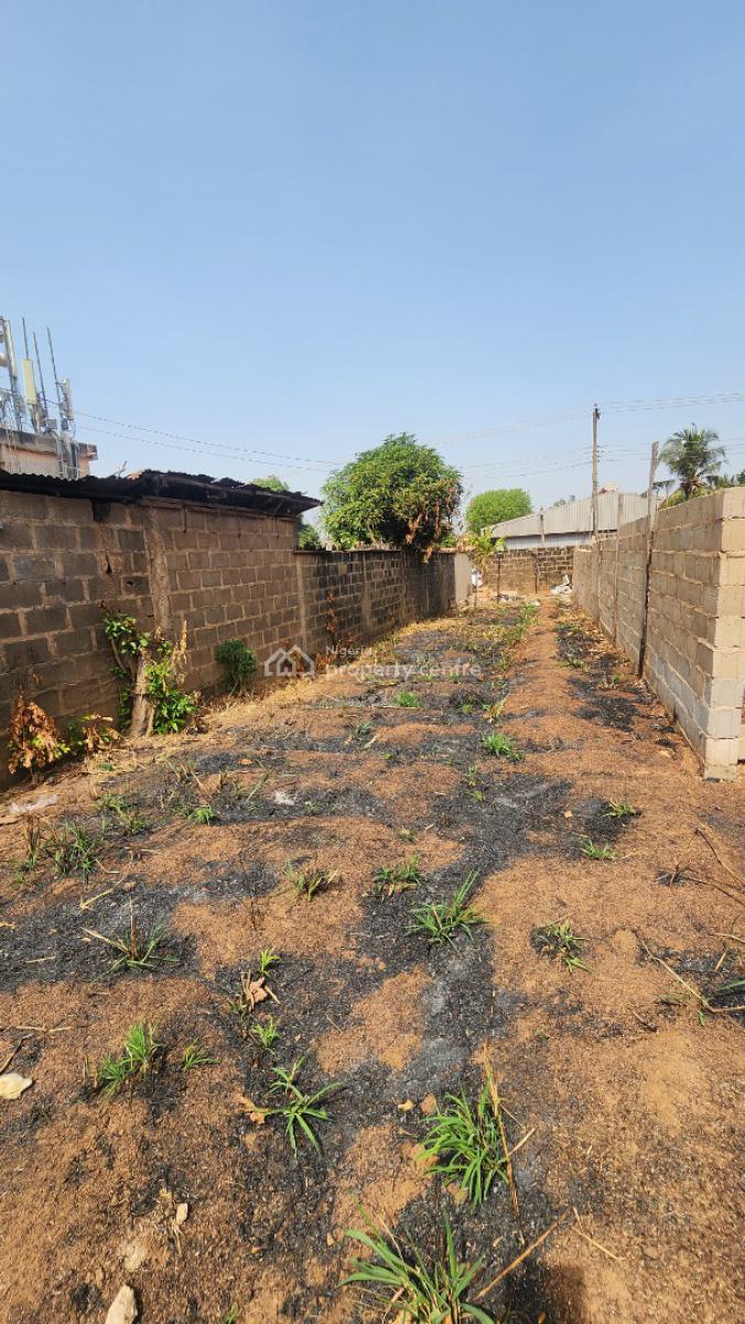 Standard Fenced & Gated 4 Plots of Land with a Drive-in (cofo), Agwu Street Off Umuoji/agric Bank, Independence Layout, Enugu, Enugu, Mixed-use Land for Sale