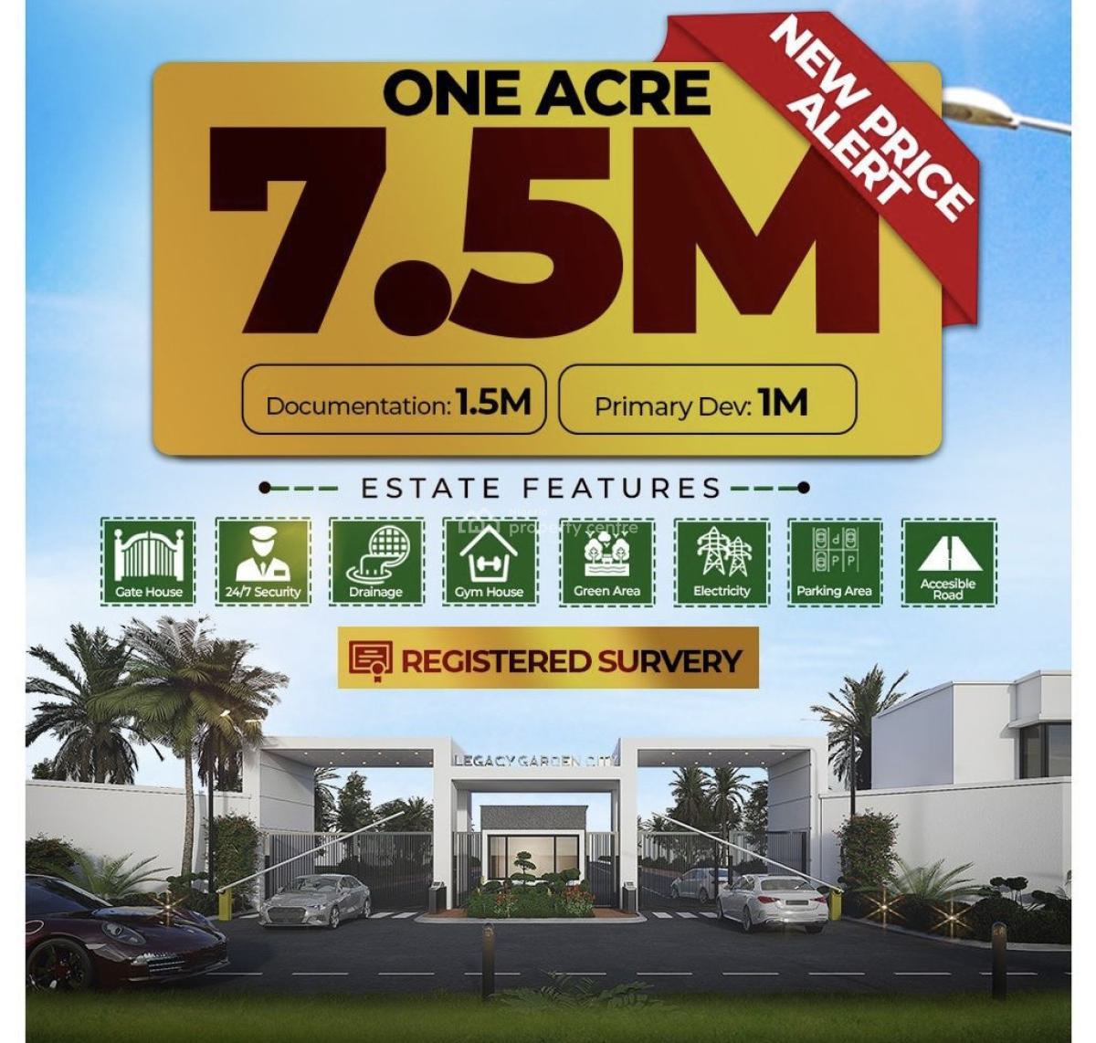 The Most Cheapest Land, Legacy Garden City Phase2, Imota, Ikorodu, Lagos, Residential Land for Sale