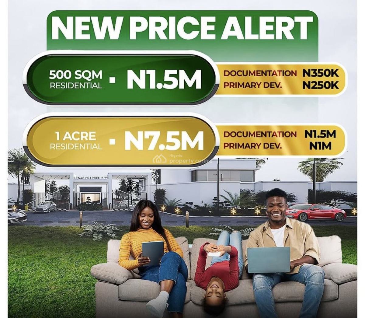 The Most Cheapest Land, Legacy Garden City Phase2, Imota, Ikorodu, Lagos, Residential Land for Sale