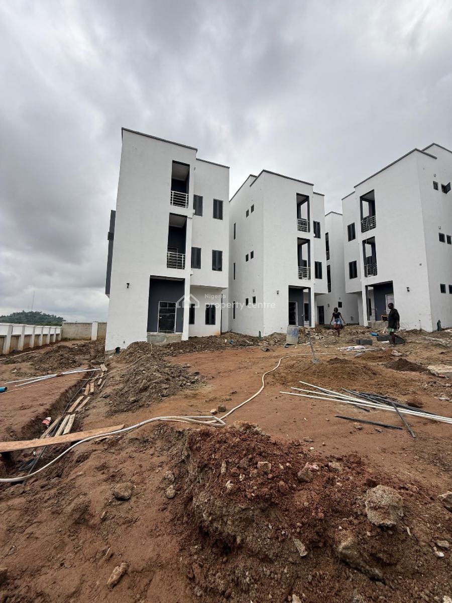 Newly Built 4 Bedroom Terrace Duplex, Guzape District, Abuja, Terraced Duplex for Sale