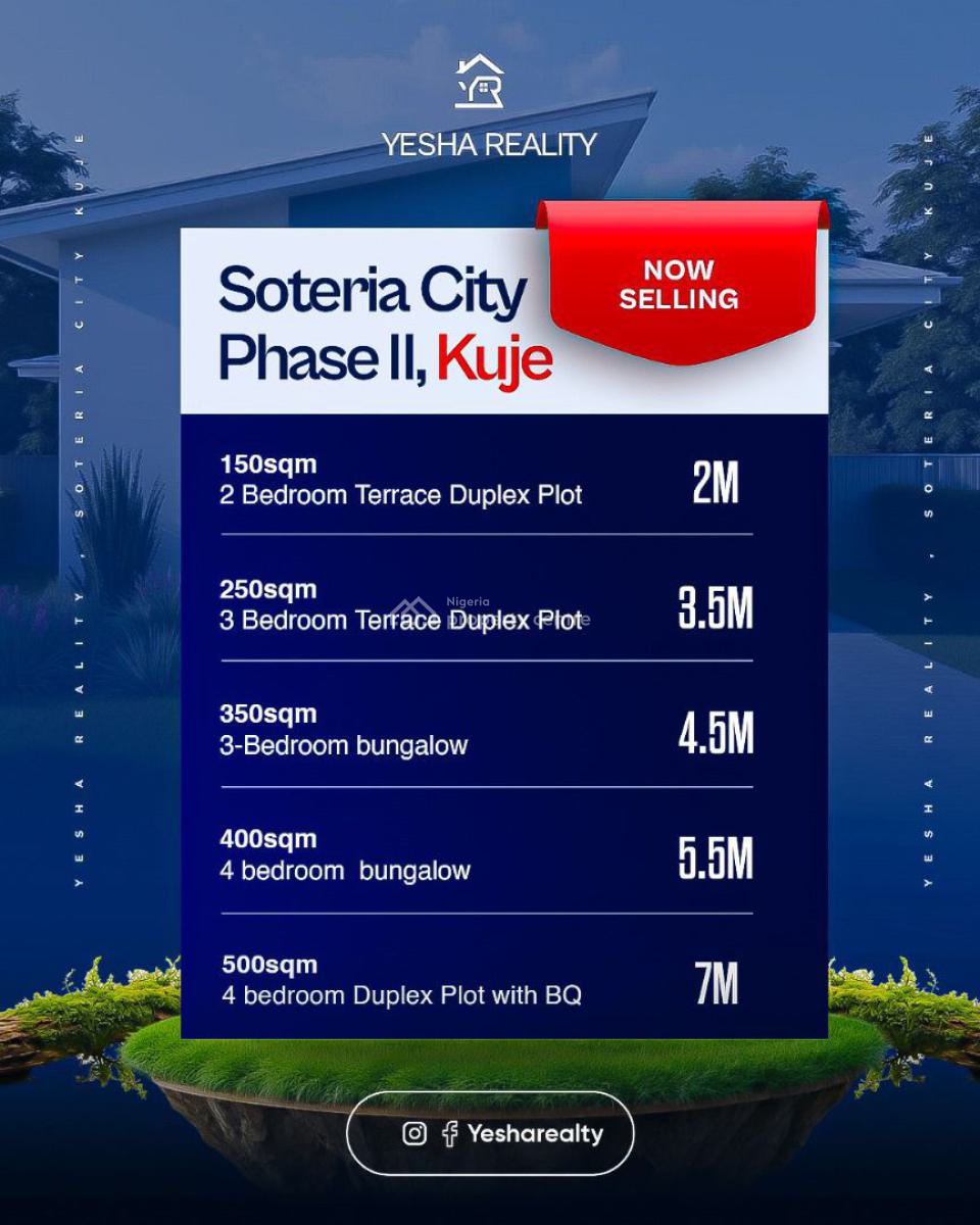 Residential Land, Sector Center B / Aa4, Kuje, Abuja, Residential Land for Sale